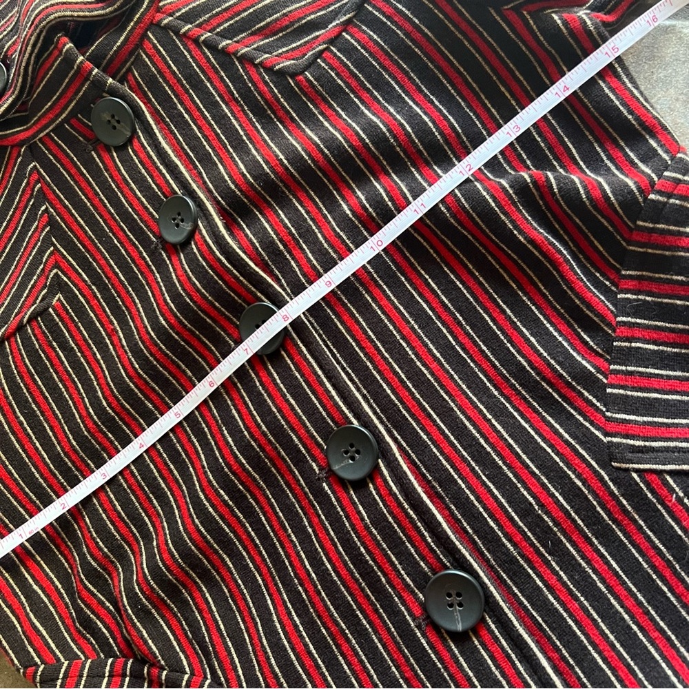 Diane Von Furstenberg Striped Wool Blazer - Picture 10 of 13